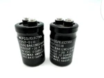 2X - 6300UF 28V Mepco/electra Aluminum Electrolytic Screw Top Capacitor #133. Fixed Price $7.49.