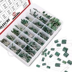 700PCS 24 Value Mylar Polyester Film Capacitor Assortment Kit 0.22NF 470NF. Fixed Price $26.24.