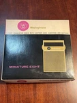 Nos Westinghouse Miniature Eight Transistor Radio H9939P8GP, Case, Original Box. Fixed Price $65.00.