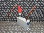 Used General Electric 18L19UH Dielektrol Iv Capacitor 6900VAC. Fixed Price $375.00.