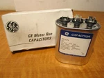 General Electric 97F5474BX Motor Run Capacitor 370VAC 1-3/4" Dia Oval New. Fixed Price $12.00.
