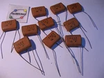Matsushita .22UF 10% 50V Ceramic Clad Poly Film Capacitor ECQ-M05224KZ Qty. Fixed Price $5.99.