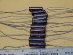 Good-all Trw .0056UF 400V Mylar Dielectric Nos Tone Capacitors Qty 10 600UE. Fixed Price $15.00.