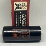 Brand New In Box Coreco Capacitor 165VAC 60CPS 161-193 Mfd K-161HV1. Fixed Price $10.00.