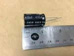 (7 Pc) Illinois 477RMR063M Capacitor, Aluminium, 470UF, 63V, 20 %. Fixed Price $12.95.