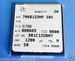 ATC700B122MP50X American Technical Ceramics Rf Microwave Cap 1200PF 50V 20% Smd. Fixed Price $50.00.
