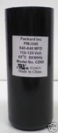 Packard PMJ540 Motor Start Capacitor. 540-648 Mfd Uf / 110-125 Vac. Fixed Price $11.87.