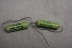 Cornell Dubilier Green Nos .01 X 600 Vdc Audio Filter Capacitors Tested Pair. Fixed Price $22.99.