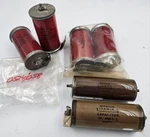 Vintage Oil Capacitor Lot Sprague Vitamin Q Plastic Inc Tube Radio Ham Amp. Fixed Price $59.99.