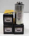 TRCD405-4 Lot Of Round + Uf Mfd 370 Volts Dual Run Capacitor Titan Pro. Fixed Price $46.06.