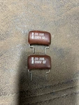 .33 +- 20% 200V Volt Gi General Instrument Vintage Nos New Capacitors (2X). Fixed Price $13.89.