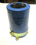 Nichicon Capacitor 2200MFD450WV LSS2W222TSMAAT Ripple 14A .. UI-33. Fixed Price $49.00.