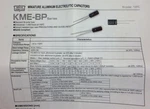 KME100VB1R0M5X11LL United Chemicon Cap Aluminum 1UF 20% Radial Pieces. Fixed Price $14.40.