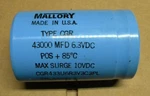 Mallory CGR433U6R3V3C3PL Capacitor. Fixed Price $35.00.