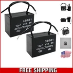 High-performance 2PCS 450V 10UF Capacitors Electric Fans & Appliances. Fixed Price $15.99.