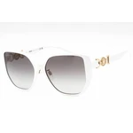 Versace Women's Sunglasses White Plastic Full Rim Square Frame 0VE4449D 314/11. Fixed Price $186.25.