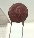 Pcs - Vintage 1960S Erie Rms Ceramic Disc Capacitors. Fixed Price $13.90.