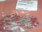 Panasonic ECQE2103JF Capacitors Film 0.01UF 250V Pet 5% Qty 100 Rohs. Fixed Price $15.00.