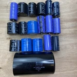 Lot Of 18 Capacitors / Mallory Nichicon C-con PSU10830 9840 949L. Fixed Price $15.00.