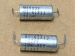 (2 Pc) Kemet M39003/01-6121J Capacitor, Tantalum, 47UF, 35V, 10 %. Fixed Price $14.95.