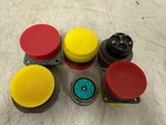 Lot Of 6 MS34000-28-21X Aero Connectors 100POS Crimp St Flange Mount Mil. Fixed Price $49.99.
