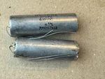 Pair Nos Vintage .47 Uf 600V Gudeman Vitamin Q-style Tube Amp Tone Capacitors #b. Fixed Price $50.00.