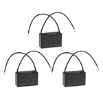 3 Ceiling Fan Capacitor CBB61 5.5UF 250V Wires Metallized 47X29X18MM. Fixed Price $17.47.