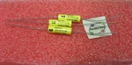 Poly Film Capacitor .04707UF 1% 100V QCC1A Northern Telco Branded Nos Qty 3. Fixed Price $5.99.