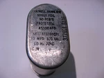 Capacitor Cornell Dubilier KKSF37U106QPI Soggy Foil 370V-AC 10UF Used Qty. Fixed Price $13.99.