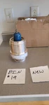 Jennings CVDD-1000-15S 0.25" Pf Peak Variable Vacuum Capacitor. Fixed Price $599.99.
