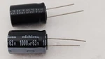 New Nichicon UVR1J102MHD 1000 F 63 Alum. Electrolytic Cap. Radial Can.. Fixed Price $9.95.