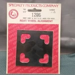 New Spc 1206 Full Contact Rear Wheel Shim Camber 1-1/2"/TOE 5/8". Fixed Price $14.20.
