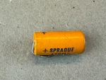 Vintage 1967 Sprague Atom TVA-1308 Paper Capacitor Uf 50V Axial Tube Amp. Fixed Price $20.00.