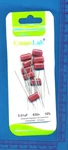 Pack 0.01 Uf 630V Panasonic Metallized Polypropylene Film Capacitors 10% 103K. Fixed Price $7.45.