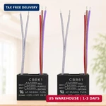 Podoy Ceiling Fan Capacitor Wire For Compatible With Bm CBB61 250VAC 4.5UF+5UF. Fixed Price $17.93.