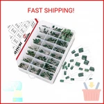 Hilitchi 700PCS 24-VALUE Mylar Polyester Film Capacitor Assortment Kit 0.22NF. Fixed Price $23.76.