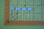 .1UF Tecate Radial Metallized Polyester Capacitor 914-250V104K 10% 10MM X10. Fixed Price $12.49.