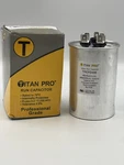 Titan Pro TRCFD555 Motor Dual Run Capacitor 55/5 MFD,370-440V. Fixed Price $24.74.