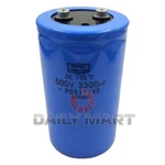 New In Box Nippon 3300UF Electrolytic Capacitor 500V. Fixed Price $77.71.