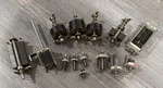 Johnson Variable Air Capacitors, Ham Radio, Rf Tuning, 169-33, 167-202, 149-5. Fixed Price $70.00.