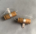 Pair Sprague 150 Uf 50V Electrolytic Capacitors Axial Lead Cardboard Cover, Good. Fixed Price $44.99.