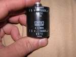 Nippon Chemi-con Capacitor 18000 15 Vdc Sme. Fixed Price $10.00.