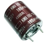 KMH250VN181M22X25T2 Nippon Chemi-con Snap Mount Electrolytic Capacitors (10/PK). Fixed Price $35.00.