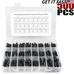 24 Value 500PCS Electrolytic Capacitor Assortment Box Kit Range 0.1UF 1000UF. Fixed Price $19.99.