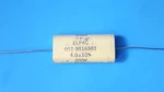 (4 Pcs) Mylar Capacitor, 4UF/MF, 200VDC, 10%, 007-9816981, Elpac, Audio, Axial. Fixed Price $14.00.