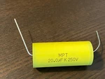 New Mpt Film Capacitors For Crossovers 7 10 13 15 16 18 20 22 24 25 Uf. Fixed Price $30.00.