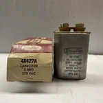 Dayton 4X427A 5 Mfd 370 Vac Capacitor New. Fixed Price $18.00.