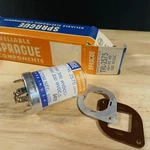 1960'S Sprague 40 + Mf 300 Wvdc Capacitor TVL-2575 Nos. Fixed Price $29.98.