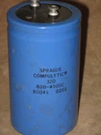 Sprague Compulytic 800UF 450 Volt Capacitor. Fixed Price $20.00.