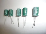 Set Of Taicon Radial Electrolytic Capacitor 680UF25V 105O. Ships Free From Usa. Fixed Price $8.95.
